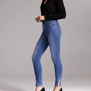 Denim Forum Lola High Waisted Skinny Jeans